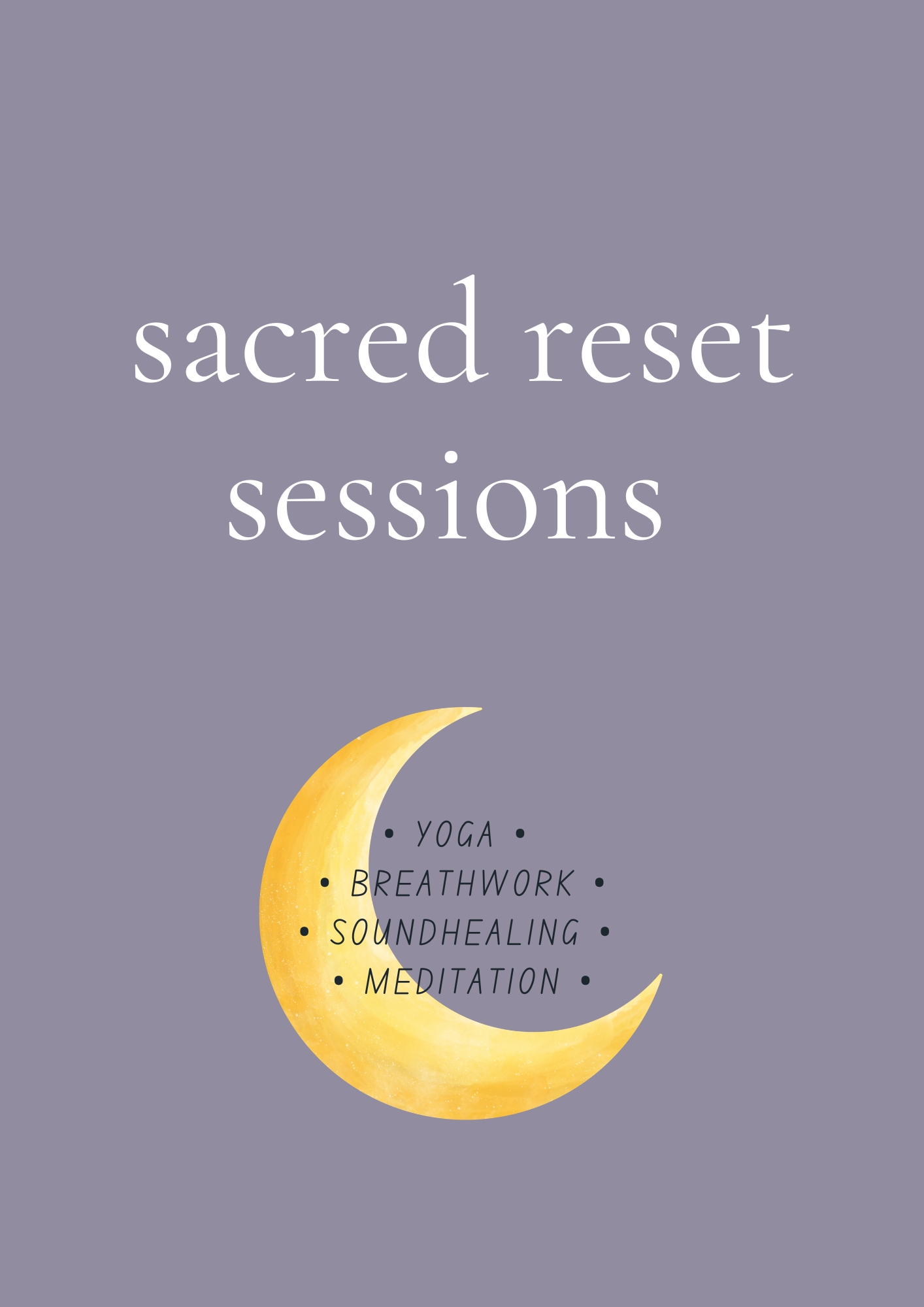 Green Photocentric Yoga Class Flyer 2 Yoga and Soundhealing Geeta Yoga